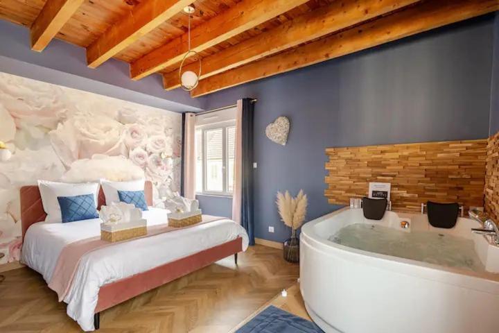 Rose & Blue Spa Proche Chalon S/Saone Et Beaune Saint-Martin-en-Bresse Bagian luar foto